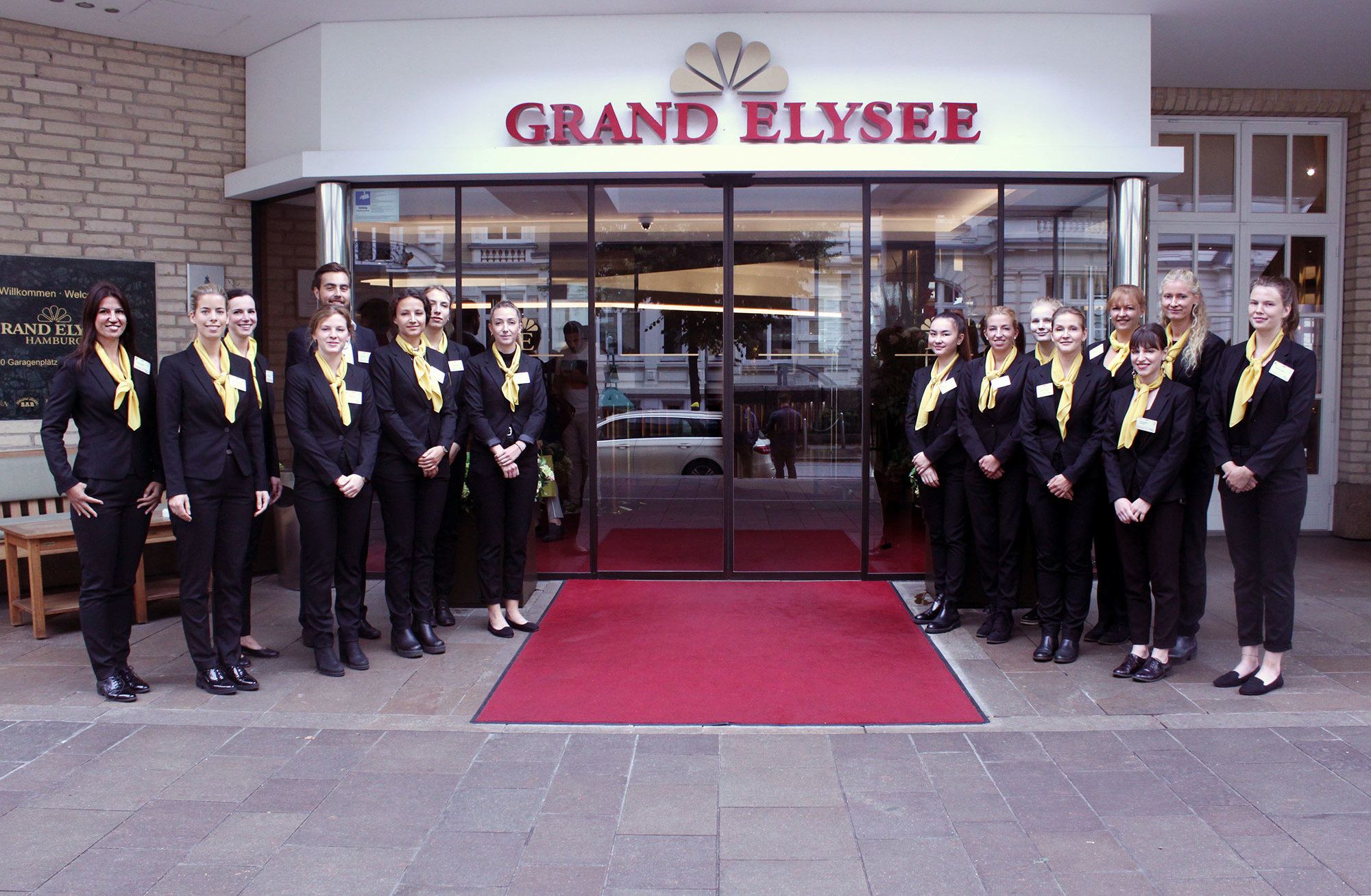 Hostessen-Gruppe von Blank & Biehl auf einem Event