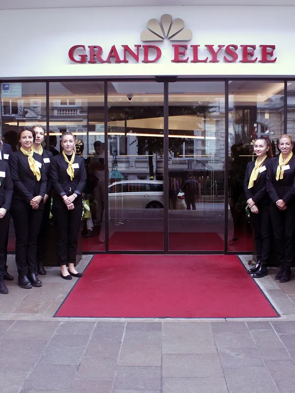 Hostessen-Gruppe von Blank & Biehl auf einem Event