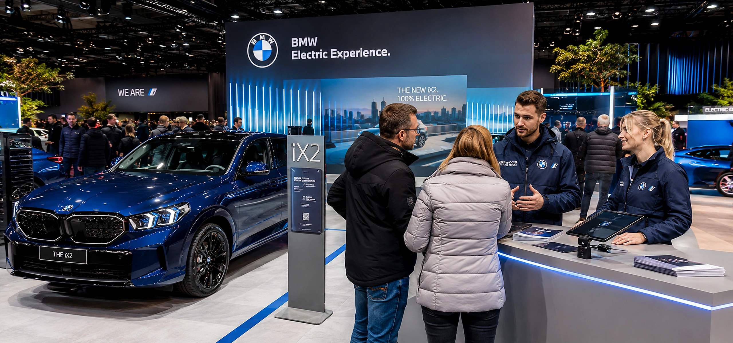 BMW Elektromobilität — Messeberatung