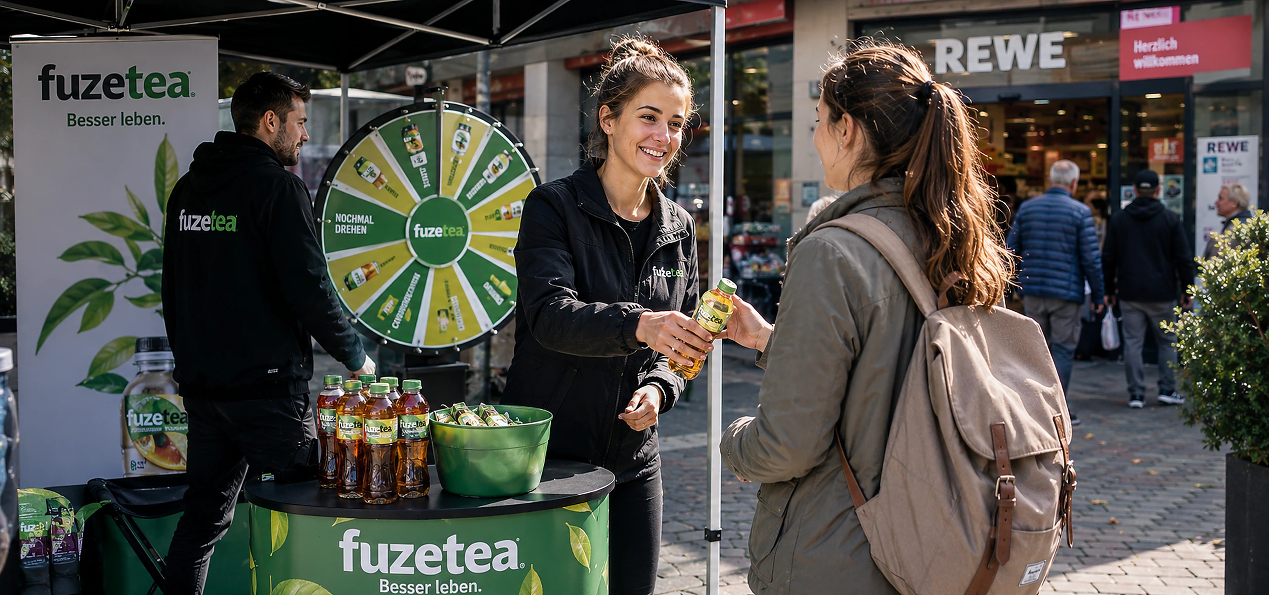 Fuze Tea Gewinnspiel bei REWE