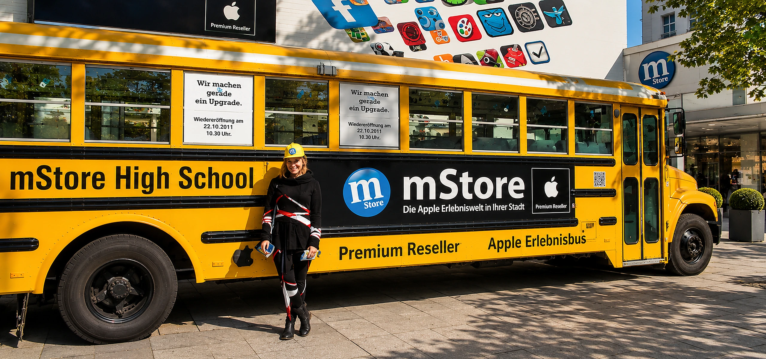 Roadshow — mStore Apple IT-Roadshow Erlebnisbus