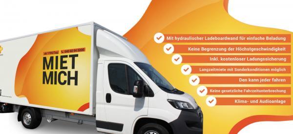 Transporter günstig mieten in Hamburg