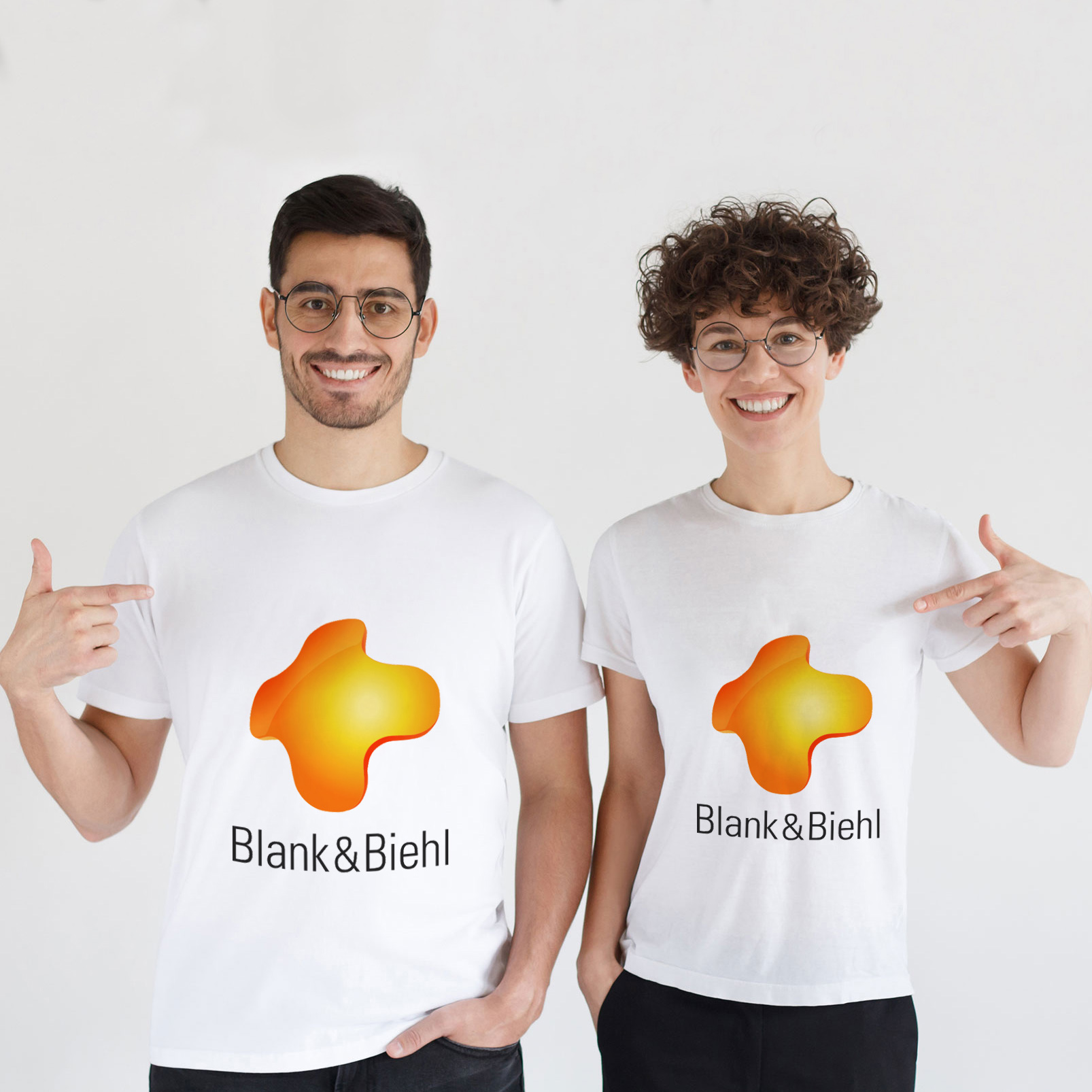 Promoter-Outfit-BuB Promoter mit Blank&Biehl Shirts