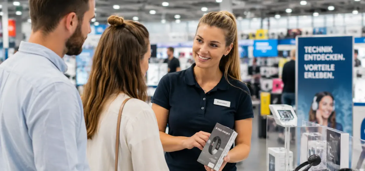 Promotionpersonal von Blank&Biehl im Einsatz, Promotion-Agentur Hamburg